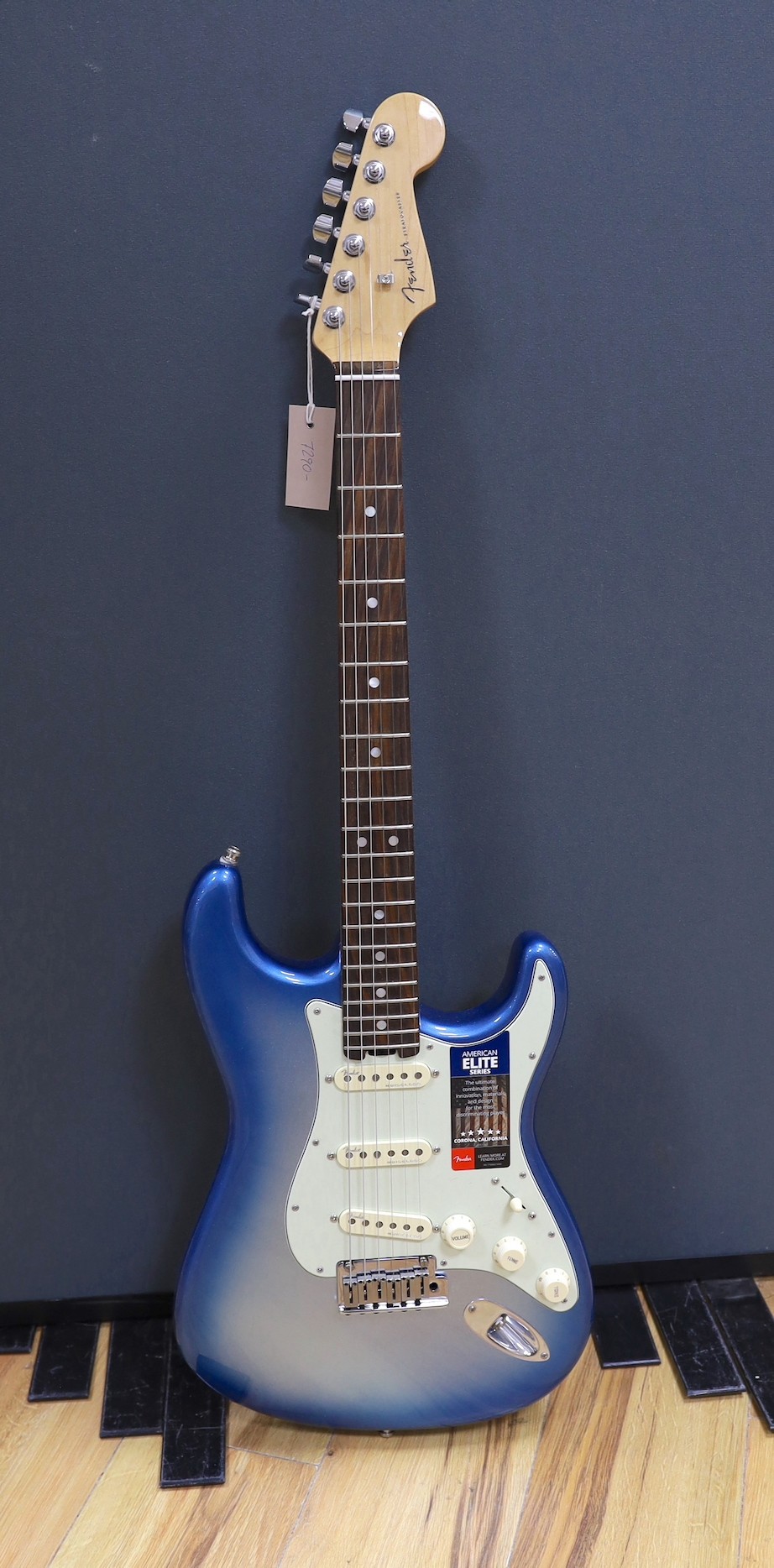 A Fender American Elite Series electric guitar